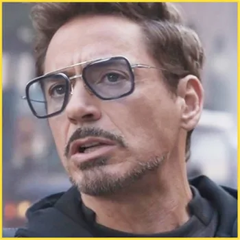 Lentes Tony Stark lentes de sol hombre Päikeseprillid, Prillid Vintage päikeseprillid gafas de sol hombre oculos de masculino