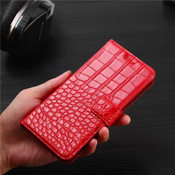 Luksus Flip Case for Huawei Nova 2S Kate Krokodill Tekstuur Nahk Raamatu Kujundus Telefon Coque Capa Koos Rihma Kaardi Omanikele