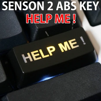 Uudsuse Sära Läbi Keycaps ABS Söövitatud, kerge, aita mind sisestage must custom mehaaniliste klaviatuuride kerge oem profiili backspace
