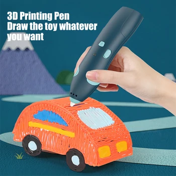 Laetav DIY 3D-Printimine Pliiatsi Komplekt Kid Laste Lihtne Kasutada Õppida Home Art Tegevuse Kehtestatud Haridus-VARRE Mänguasi Lastele