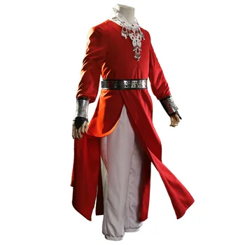 Tian Guan Ci Fu Cosplay Xie Lian Hua Cheng Taevas Ametlik Cosplay Kostüüm Han Fu Cosplay Kimono Rekvisiidid Punane Varustus Kingad Parukas