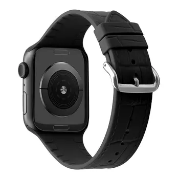 Silikoonist Rihm Apple Watch 7 Esiliistu 45mm 41mm 49mm 44mm 42mm 38 40mm Smart Watch correa apple Vaata Sarja 7 6 5 4 3SE 8 ultra
