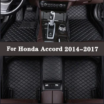 Custom auto matid Honda Accord 2017 2016 2015 2014 Auto Vaibad Vaibad Veekindel Kohandatud Auto Interjööri Aksessuaarid Suu Padjad