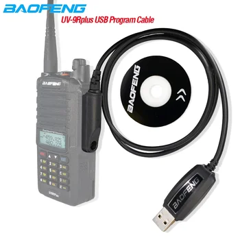 Baofeng Originaal USB Programming Cable kahesuunaline Raadio Drive CD Tarkvara UV-9R Plus BF-9700 A58 Walkie Talkie Tarvikud