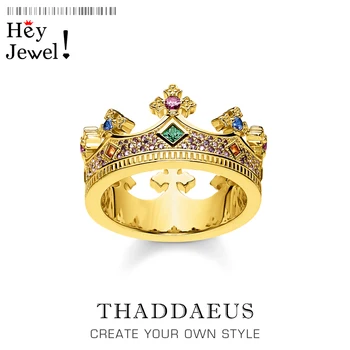 Royal Ringi Golden Crown,Euroopa Kuninganna Trahvi Jewerly Naistele,2021 Kevadel Brand New Bohemia Kingitus 