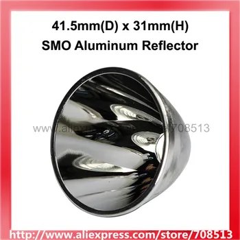 41,5 mm(D) x 31mm(H) SMO Alumiiniumist Reflektor jaoks CREE XP-seeria LED
