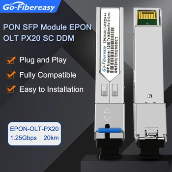 EPON OLT SFP Moodulid 1.25 G 1490/1310nm PX20+/PX20++/PX20+++ Fiber Optiline Transiiver kooskõlas HuaWei/ZTE ONU FTTH Seade