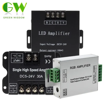 RGBW RGB LED Riba, Võimendi DC5V-24V kiire Võimendi jaoks RGBCCT RGBW RGB Ühte Värvi LED Power Tape Repeater Töötleja