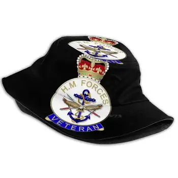 Hm Jõud Veteran Pääsme Briti Veteran Must Unisex Mood Naiste-Meeste Vett Hülgav Kopp Mütsid Hm Jõud Armee, Merevägi Raf
