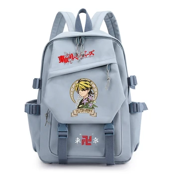 Tokyo Revengers Naiste Nailon, Veekindel Schoolbags Armas Reisikott Sülearvuti Seljakotid