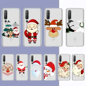 TOPLBPCS Jõulud Muster Trükitud Telefoni puhul Samsungi A51 A52 A71 A12 jaoks Redmi 7 9 9A Huawei Honor8X 10i Selge näide