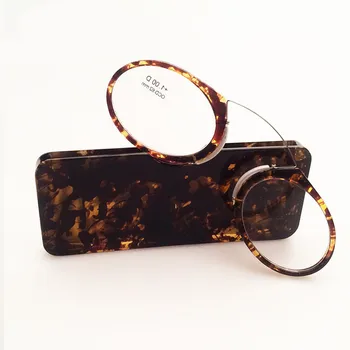 Uus Kaasaskantav Clip nina Rahakott Lugemisel Prille Juhul 3 värvi mini presbyopic prillid Krediitkaardi Suuruse Erakorralise Klaas