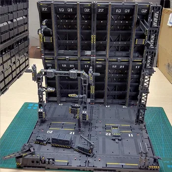 4tk/set DIY Mehaaniline Kett Tegevus Ekraan baasmudeli Pesa Tegevus Baasi Kleebised MG 1/100 Gundam Model Varuosad
