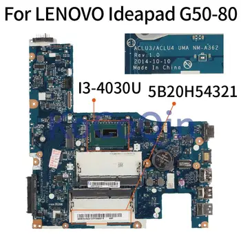 LENOVO Ideaapad G50-70 G50-80 Z50-70 Z50-80 I3 CPU 15' Tolli Sülearvuti Emaplaadi NM-A272 NM-A362 DDR3L Sülearvuti Emaplaadi