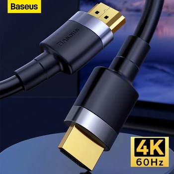 Baseus 4K HDMI-Ühilduv Kaabel 4K 2.0 60Hz HD Video Kaablid TV Box, USB-C-HUB PS5 Kaabel Ultra-High-speed TV Splitter Kaabel