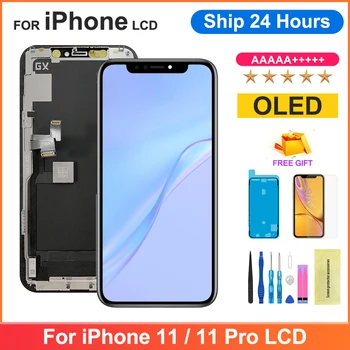 100% Originaal OLED iPhone 11 LCD GX-tolline OLED-Ekraan, Mille 3D-Touch Digitizer Assamblee iphone11 PRO Ekraani Asendamine True-toon