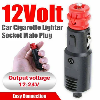 12v-24v Auto sigaretisüütaja Pistik High-power Socket Pistik Pistik toitejuhe Muundamise Laiendamist Juhe Naine Seista