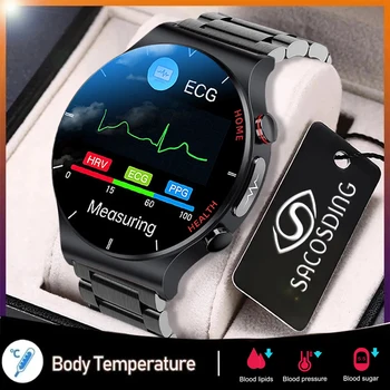 Uus Laser Ravi Kolme Kõrge Smart Watch Mehed EKG PPG Südame Löögisageduse, vererõhu -, Tervise-Tracker Smart Vaadata Huawei Xiaomi