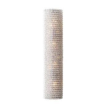 Crystal Halo Sconce Hõbe Grand LED Seina Lambid Selge Suitsu Kristall Helmed Seina Valgustusseadmete Kaasaegne Magamistuba Crystal Sconce