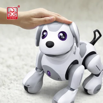 Intelligentne Elektriline Koera Lemmiklooma Programmeeritav Robot Laste Õppe Mänguasi Kingitus