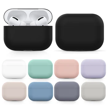Silikoon Kate nii Apple Airpods Pro Wireless Bluetooth Kõrvaklappide puhul apple airpods pro Fundas Tarvikud naha kleebis