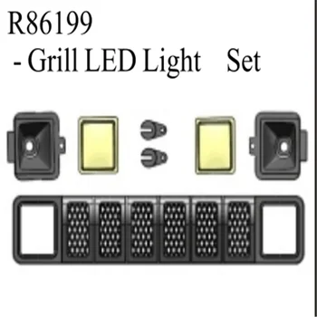 HSP RGT RC Varuosad R86199 Grill LED Light Komplekt 1/10 4wd Skaala Roomik Ex86110 Pioneer Auto Mänguasi