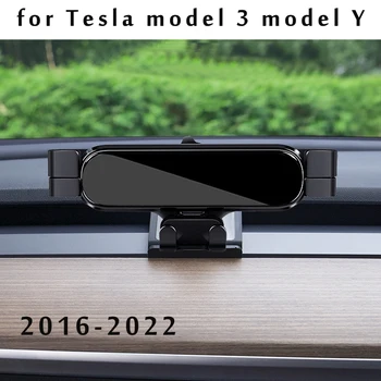 Auto Telefoni Omanik Tesla Mudel 3 Mudel Y 2022 2021 2019 Car Styling Bracket GPS Seista Pööratav Toetada Mobiilne Tarvikud