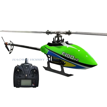YUXIANG F180 V2 6CH 3D 6G Süsteem Dual Harjadeta Direct Drive Mootor Aileronless RC Helikopter RTF BNF
