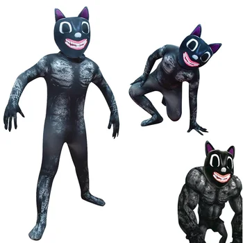 Laste multikas kass Kostüümid Poiste Sireen Pea Riideid Tüdrukutele Uhke Karneval Halloween cosplay Kostüümid teise lapse-Lapsed Ülikond