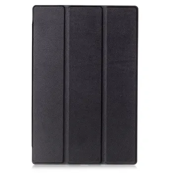 Magnetvälja 3 Kokkuklapitavad Folio Stand Case for Sony Xperia Z2 10.1 tolline Tablett Klapp PU Nahk Seista Kaitsva Funda Juhul 