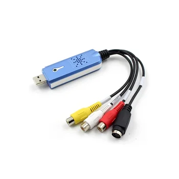 USB 2.0 Video, Audio Capture Kaardi Adapter Converter RCA Komposiit NTSC PAL Kodu Eluaseme Ohutult Turvalisuse ARVUTI Sülearvuti